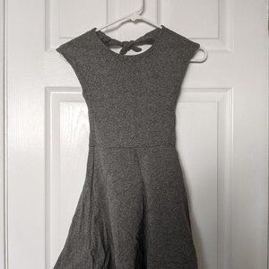 Aritizia gray cotton stretch dress size XXS NWT